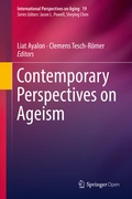 Cover: Contemporary Perspectives on Ageism - Springer