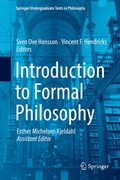 Cover: Introduction to Formal Philosophy - Springer