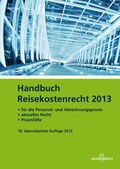 Cover: Handbuch Reisekostenrecht 2013 - Datakontext