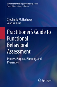 Enlarge image Cover: Practitioner's Guide to Functional Behavioral Assessment - Springer
