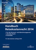 Cover: Handbuch Reisekostenrecht 2014 - Datakontext
