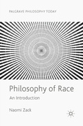 Cover: Philosophy of Race - Palgrave Macmillan