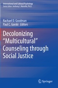 Cover: Decolonizing "Multicultural" Counseling through Social Justice - Springer
