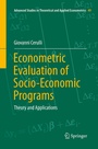 Cover: Econometric Evaluation of Socio-Economic Programs - Springer