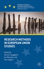 Cover: Research Methods in European Union Studies - Palgrave Macmillan