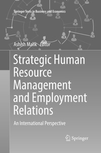 Abbildung von: Strategic Human Resource Management and Employment Relations - Springer