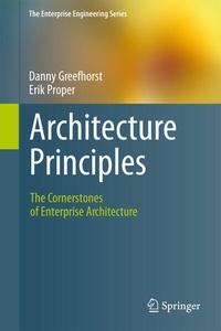 Enlarge image Cover: Architecture Principles - Springer