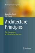 Cover: Architecture Principles - Springer