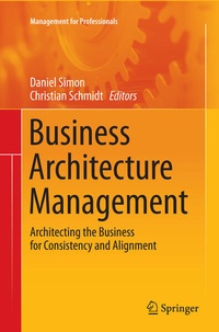 Enlarge image Cover: Business Architecture Management - Springer