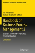 Cover: Handbook on Business Process Management 2 - Springer