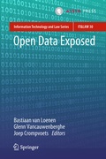 Cover: Open Data Exposed - T.M.C. Asser Press