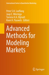 Enlarge image Cover: Advanced Methods for Modeling Markets - Springer
