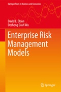 Cover: Enterprise Risk Management Models - Springer
