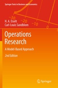 Cover: Operations Research - Springer