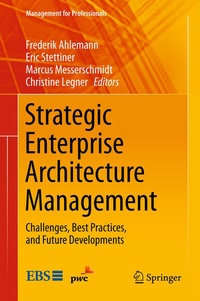 Enlarge image Cover: Strategic Enterprise Architecture Management - Springer