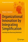 Cover: Organizational Innovation by Integrating Simplification - Springer