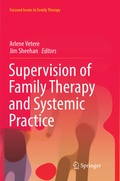 Cover: Supervision of Family Therapy and Systemic Practice - Springer