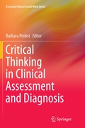 Cover: Critical Thinking in Clinical Assessment and Diagnosis - Springer