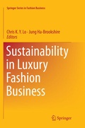 Cover: Sustainability in Luxury Fashion Business - Springer