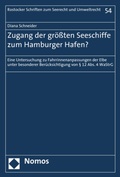 Cover: Zugang der gr&ouml;&szlig;ten Seeschiffe zum Hamburger Hafen? - Nomos