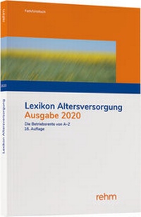 Abbildung von: Lexikon Altersversorgung 2020 - Rehm