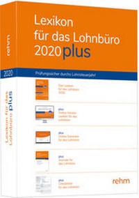 Abbildung von: Lexikon für das Lohnbüro 2020 plus - Rehm