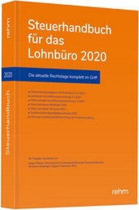 Abbildung von: Steuerhandbuch für das Lohnbüro 2020 - Rehm