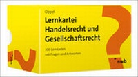 Abbildung von: Lernkartei Handelsrecht und Gesellschaftsrecht - NWB