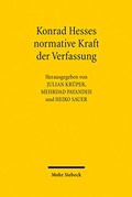 Cover: Konrad Hesses normative Kraft der Verfassung - Mohr Siebeck