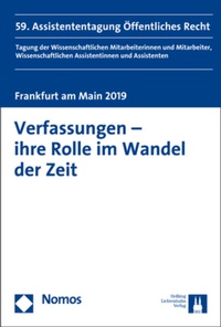 Enlarge image Cover: Verfassungen - ihre Rolle im Wandel der Zeit - Nomos
