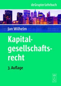 Abbildung von: Kapitalgesellschaftsrecht - De Gruyter