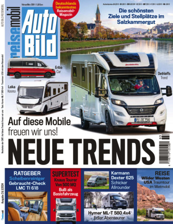 Abbildung von: Auto Bild reisemobil - Axel Springer Verlag