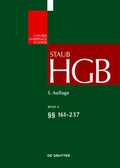 Cover: Handelsgesetzbuch: HGB - Band 4 - De Gruyter