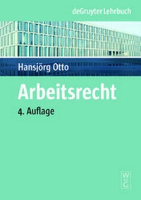 Enlarge image Cover: Arbeitsrecht - De Gruyter