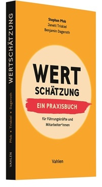 Abbildung von: Wertschätzung - Vahlen