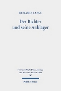 Cover of  Der Richter und seine Ankläger - Mohr Siebeck
