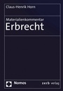 Cover: Materialienkommentar Erbrecht - Zerb
