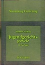 Cover: Jugendgerichtsgesetz - De Gruyter