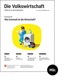 Abbildung von: Die Volkswirtschaft - Staatssekretariat für Wirtschaft