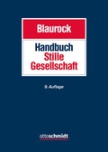 Cover: Handbuch Stille Gesellschaft - Otto Schmidt Verlag
