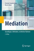 Cover: Mediation - Springer