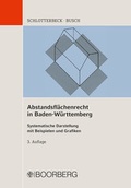 Cover: Abstandsfl&auml;chenrecht in Baden-W&uuml;rttemberg - Boorberg