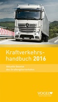 Cover: Kraftverkehrshandbuch 2016 - Verlag Heinrich Vogel ein Imprint von TECVIA