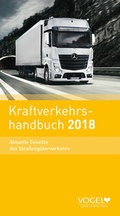 Cover: Kraftverkehrshandbuch 2018 - Verlag Heinrich Vogel ein Imprint von TECVIA