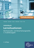 Cover: Rechtsanwalts- und Notarfachangestellte, Lernsituationen 3. Ausbildungsjahr - Europa-Lehrmittel