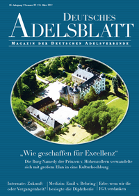 Abbildung von: Deutsches Adelsblatt - Verlag Deutsches Adelsblatt GmbH