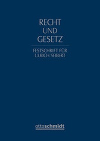 Abbildung von: Recht und Gesetz - Otto Schmidt Verlag
