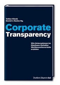 Enlarge image Cover: Corporate Transparency - FAZ Buch