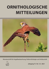 Abbildung von: Ornithologische Mitteilungen - Dr.-Walther-Thiede-Stiftung