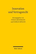 Bild: Innovation und Vertragsrecht - Mohr Siebeck